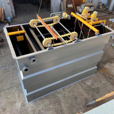 스테인레스 강 수평 유동 DAF 가압부 상조 기계 통합된 50m3/H