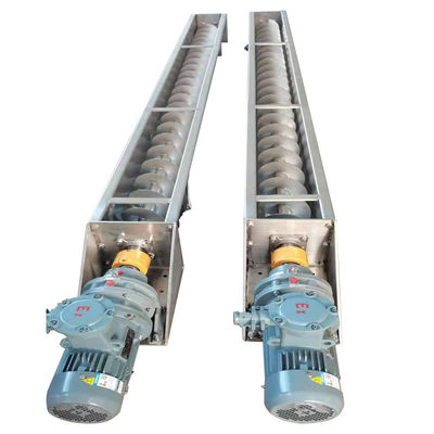 탄소강 스테인리스강 샤프트 스크류 건베이어 Ｕ 타입 덜 마른 파우더 돌 찌꺼기