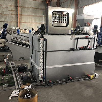 500L/H 세 상자 통합된 인민 행동 운동 건식 분말 자동적 투약 장치 하수 처리