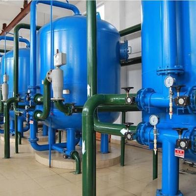 30m3/H 다중 매채 필터 스테인레스 강 석영 모래는 탄소 메커니컬 필터를 활성화했습니다