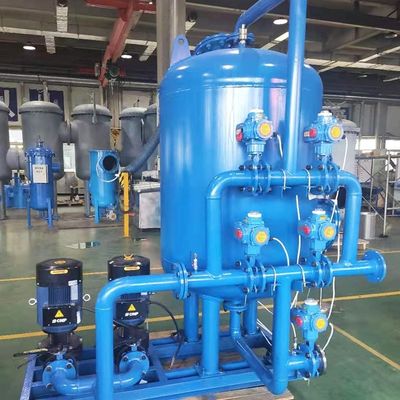 30m3/H 다중 매채 필터 스테인레스 강 석영 모래는 탄소 메커니컬 필터를 활성화했습니다