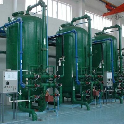 30m3/H 다중 매채 필터 스테인레스 강 석영 모래는 탄소 메커니컬 필터를 활성화했습니다