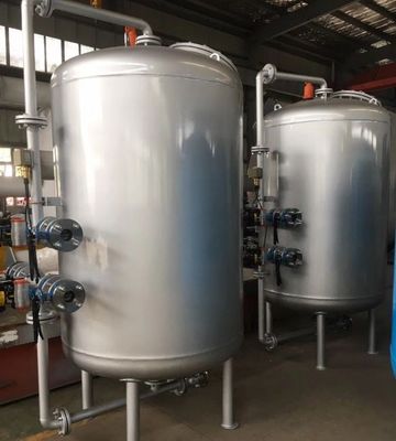 5m3/H 탄소강 망간 모래 필터 지하수 망간철 이동