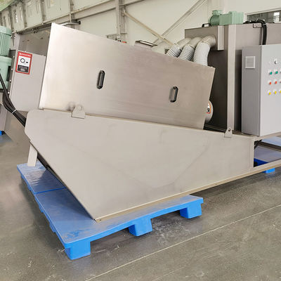 20m3/H 기계 농가를 탈수하는 나선형 찌꺼기는 오니 처리 장치에 비료를 줍니다