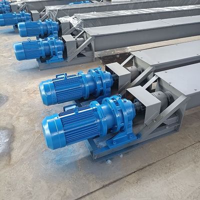3m3/h Ｕ 타입 탄소강 샤프트리스 스크류 건베이어는 찌꺼기 샤프트 스크류 콘베이어를 공급합니다