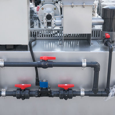 염색 폐수 치료를 출력하기 위한 3000L/H 자동 투여 시스템 SS