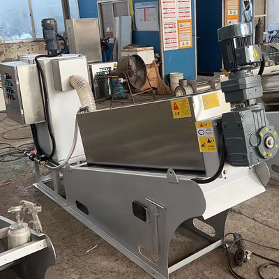 화학 공장을 위한 50m3/H 추진기프레스 찌꺼기 탈수 기계