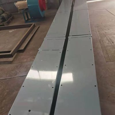 탄소강 찌꺼기 스크류 건베이어 건식 분말 산업적 나선형 컨베잉