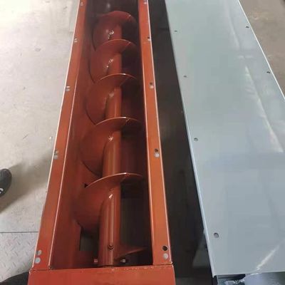 탄소강 찌꺼기 스크류 건베이어 건식 분말 산업적 나선형 컨베잉