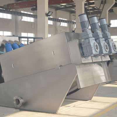 가금류 오리 돼지 분뇨를 위한 산업적 소용돌이꼴 찌꺼기 탈수 기계