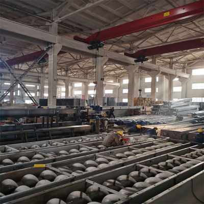 오수 처리장 샤프트리스 스크류 콘베이어 그리드 잔여물 컨베이어 설비