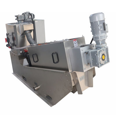 돼지와 통합된 닭 비료 추진기프레스 찌꺼기 탈수 기계