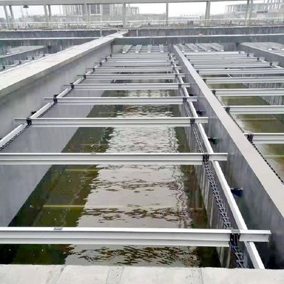 찌꺼기 침강 탱크에서 비 금속성 체인 슬러지 스크레이퍼