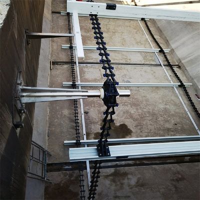 찌꺼기 침강 탱크에서 비 금속성 체인 슬러지 스크레이퍼