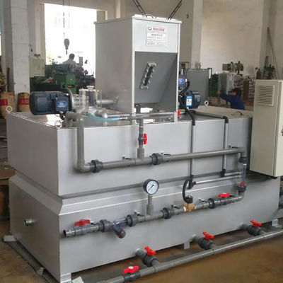 저속 릴리스 요원들을 규제하는 쓰리 챔버 통합된 자동 도싱 시스템 PH