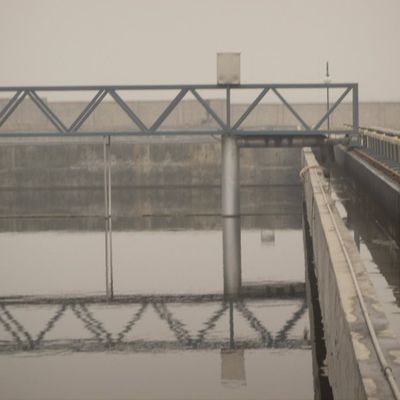 하수 처리를 위해 수평한 스테인리스 여행 진흙 긁는 도구