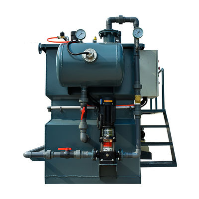 100m3 탄소강 용해된 증기 부양 기계 국내 하수 처리