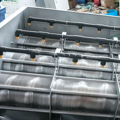 나선 유형 나사 압박 진창 탈수 기계 SS 304 물자