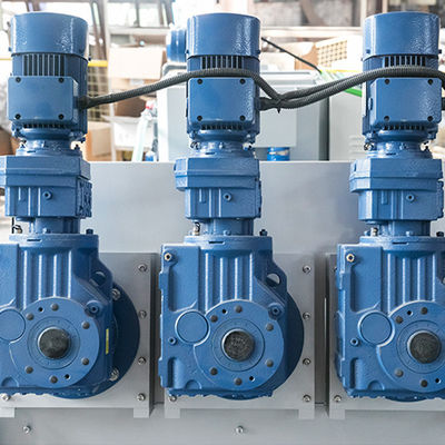 나선 유형 나사 압박 진창 탈수 기계 SS 304 물자