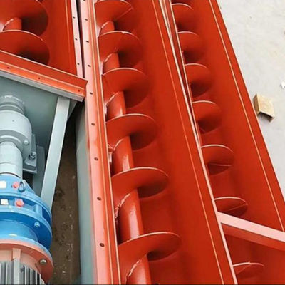 304 스테인레스 스틸 슬러지 스크류 컨베이어 U 자형