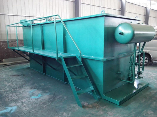 중단된 플록의 10m3 수평 흐름 용해된 공기 부상능력 제거