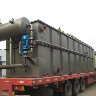 중단된 플록의 10m3 수평 흐름 용해된 공기 부상능력 제거