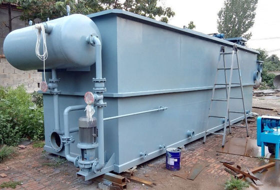 중단된 플록의 10m3 수평 흐름 용해된 공기 부상능력 제거