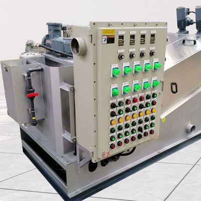 농업 나사 압박 진창 탈수 기계 스테인리스