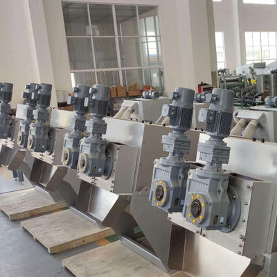 농업 나사 압박 진창 탈수 기계 스테인리스