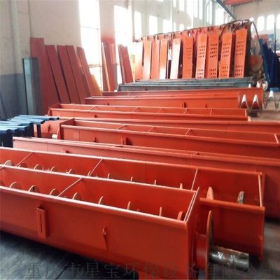 304 스테인리스 농업 나사형 콘베이어 탄소 강철 Shaftless 지류