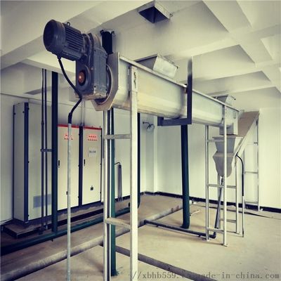 304 스테인리스 농업 나사형 콘베이어 탄소 강철 Shaftless 지류