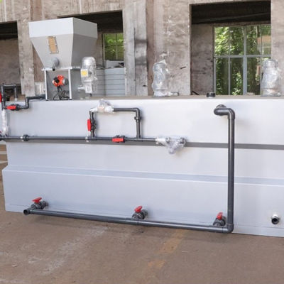 통합 인산염을 위한 응집제 PAM/PAC 자동 투약 장치