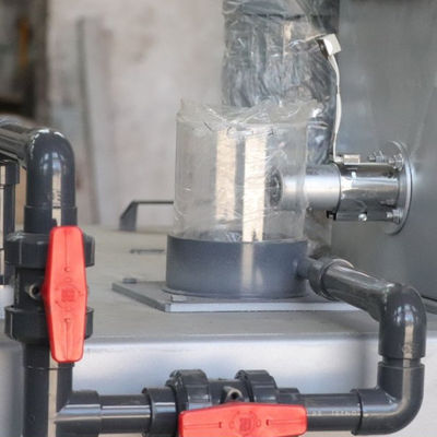 통합 인산염을 위한 응집제 PAM/PAC 자동 투약 장치