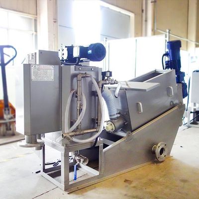 자동 나사 압박 화학 공장 진창 탈수 장비 가득 차있는