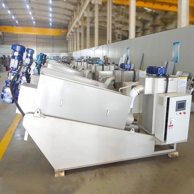 자동 나사 압박 화학 공장 진창 탈수 장비 가득 차있는