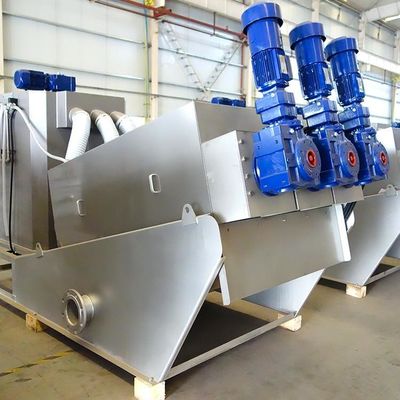 자동 나사 압박 화학 공장 진창 탈수 장비 가득 차있는