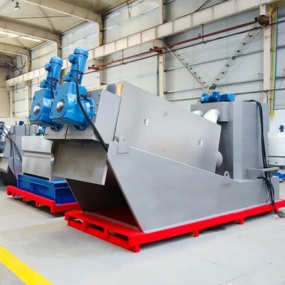 자동 나사 압박 화학 공장 진창 탈수 장비 가득 차있는