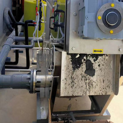 장비 자동 소용돌이꼴 물 빼기 기계를 탈수하는 추진기프레스 찌꺼기