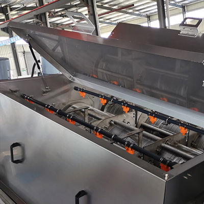 장비 자동 소용돌이꼴 물 빼기 기계를 탈수하는 추진기프레스 찌꺼기