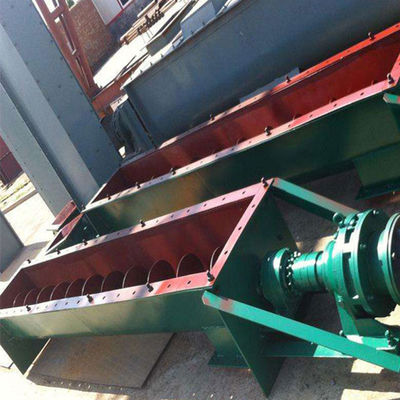 샤프트리스 Ｕ 타입 라임 나선형 나사 컨베이어는 수평선상 인더스트리얼을 기울였습니다