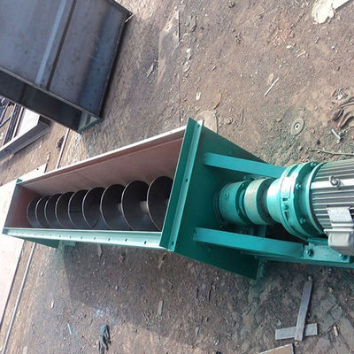 샤프트리스 Ｕ 타입 라임 나선형 나사 컨베이어는 수평선상 인더스트리얼을 기울였습니다