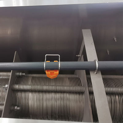 자동 SS304 나선형 찌꺼기 탈수 기계 높은 이수 율