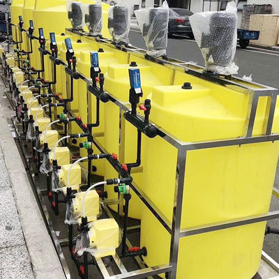 통합된 자동 복용 장비 물 처리 스케일 억제제 응집제