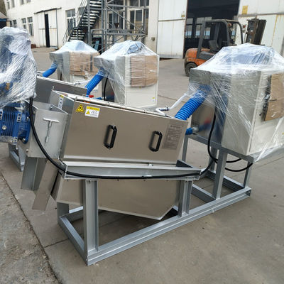 배설물 소변 스테인레스 강 소용돌이꼴 추진기프레스를 위한 소용돌이꼴 찌꺼기 탈수 기계