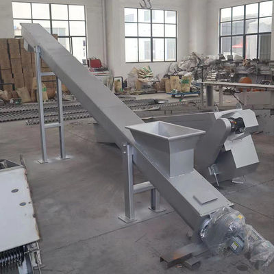 분말 그레인 스크류 콘베이어를 위한 스테인레스 강 샤프트리스 스크류 건베이어