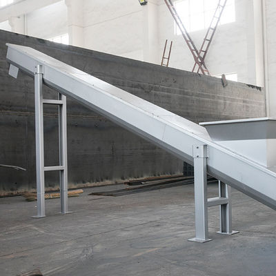 분말 그레인 스크류 콘베이어를 위한 스테인레스 강 샤프트리스 스크류 건베이어