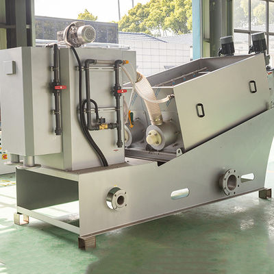 기계 오니 처리 장치 SUS316L을 탈수하는 100m3/H 나선형 찌꺼기