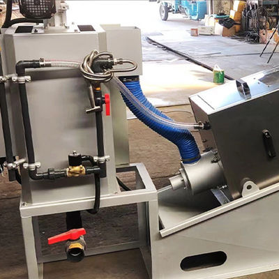 전자동 스테인레스 강 나선형 슬러지 탈수기 시스템 2.23 kw 380Volt