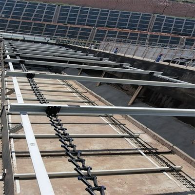 도시적 오수 처리장을 위한 비 금속성 체인 슬러지 스크레이퍼 장비 0.37 kw