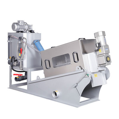 장비  30-50kg/h를 탈수하는 가득 찬 자동 304SS 나선형 찌꺼기